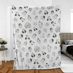 Second City Television Characters Fleece Blanket