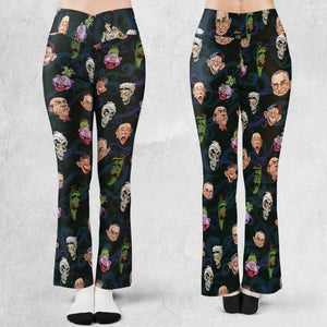 Puppet Comedy Characters Flare Leggings