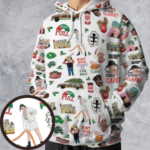 National Lampoon's Christmas Vacation Pattern All-over Print Hoodie