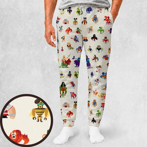 He-Man & Masters Of The Universe Characters Pattern Sweatpants