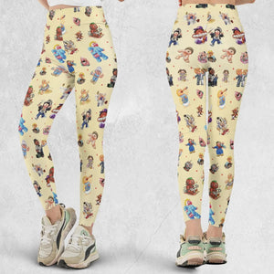 90s Garbage Pail Kids Legging