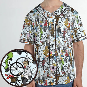 Tour De Muppet The Muppet Movie Unisex Baseball Jersey