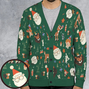 Rudolph The Red Nosed Reindeer Characters Cardigan