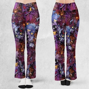 Scaries Poison Pokemon Flare Leggings