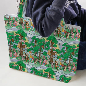 Bear and Friends Winnie the Pooh Large Tote Bag