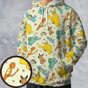 Family 'Mon Mashup All-over Print Hoodie