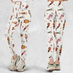 Retro Game Punch Out Legging