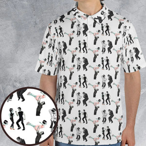Frankenstein And Bride Dance Movies Dance Scene Mashup AOP Men/Women Polo Shirt