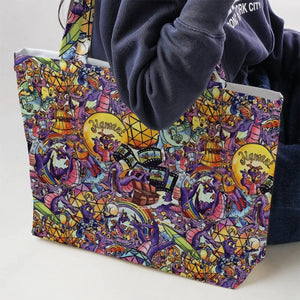 The Cute Dragon Figment Large Tote Bag