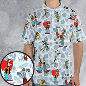 Goofy Be Mine AOP Men/Women Polo Shirt
