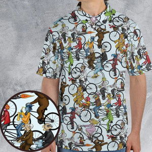 Tour De Muppet The Muppet Movie AOP Men/Women Polo Shirt