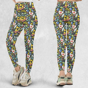 Zelda Theme Items Legging
