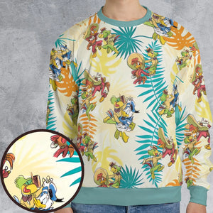 Tropical The Three Caballeros All-over Print Sweatshirt