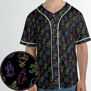 From Chocobos To Cactuars Final Fantasy Unisex Baseball Jersey