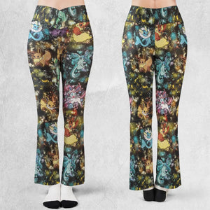 Eevee Evolution in the Galaxy Flare Leggings