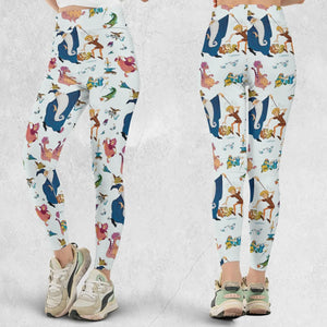 Sword in the Stone Pattern Legging