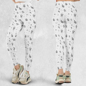 Final Fantasy Creatures Pattern Legging