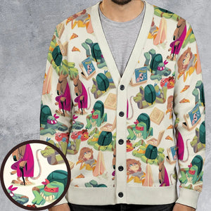 Shell Yeah TMNT Cardigan