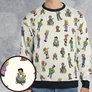 Burger King Kids Club All-over Print Sweatshirt