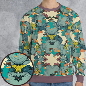 Perry The Platypus Phineas and Ferb All-over Print Sweatshirt
