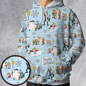 All-over Print Hoodie - K9HJZ7Y2 - - 1