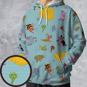 Heffalumps and Woozles Winnie the Pooh All-over Print Hoodie