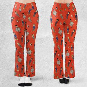 Lil Talking Heads Flare Leggings