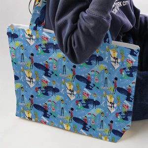 Cruisin' The Galaxy Star Trek Large Tote Bag