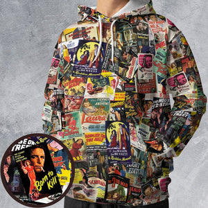 All-over Print Hoodie - YN6F7UQC - - 1