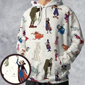 Groovie Goolies Halloween All-over Print Hoodie
