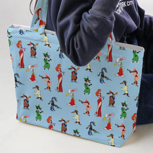 Roger Rabbit Jessica Rabbit The Weasels Who Framed Roger Rabbit Large Tote Bag