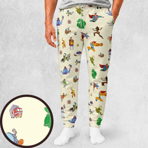80s Classic Cartoon Characters Sweatpants