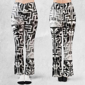 Xenomorph Alien Maze Flare Leggings