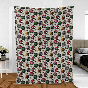 Teenage Mutant Ninja Turtles Pattern Fleece Blanket