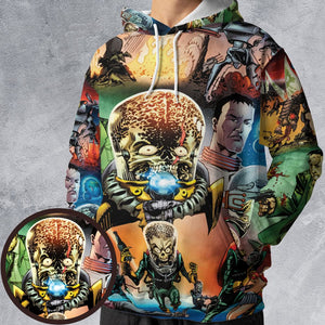 All-over Print Hoodie - ZBH7ATKN - - 1