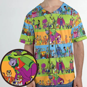 Yogi Yahooeys Scooby Doodies Really Rottens Laffalympics Unisex Baseball Jersey