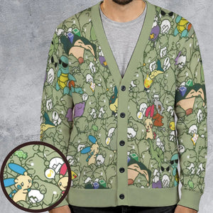 Epic Pokemon Pattern Cardigan