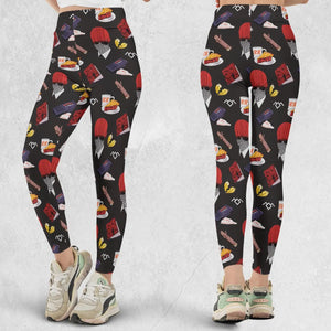 Twin Peaks Pattern Legging