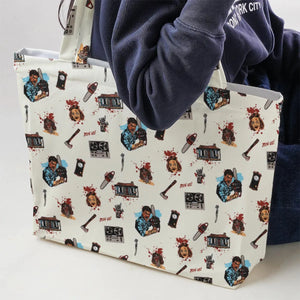 Supernatural Horror Evil Dead Halloween Large Tote Bag