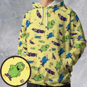 All-over Print Hoodie - MVUJDJNM - - 1