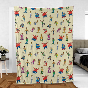 Fat Albert and the Cosby Kids Fleece Blanket