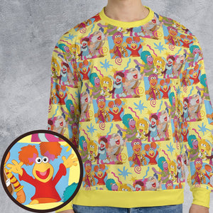 All-over Print Sweatshirt - WCEH83D1 - - 1