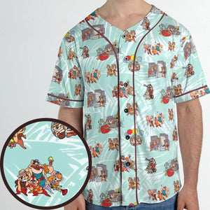 Rescue Team Chip 'n Dale Rescue Rangers Unisex Baseball Jersey