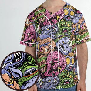 Nostalgic Villains Teenage Mutant Ninja Turtles Unisex Baseball Jersey