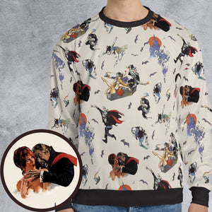 All-over Print Sweatshirt - NL4YGZVV - - 1
