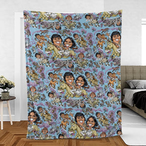 We Want the Osmonds Fleece Blanket