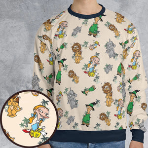 Cartoon Mashup Ed, Edd n Eddy All-over Print Sweatshirt