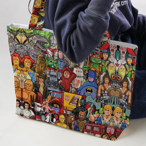 The Best Obscure 80s Toy Lines Large Tote Bag