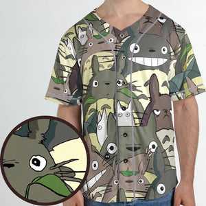 My Neighbor Totoro Unisex Baseball Jersey