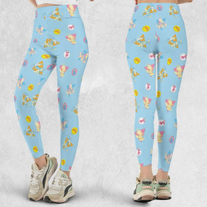 Rocko and Spunky Pattern Rocko's Modern Life Legging